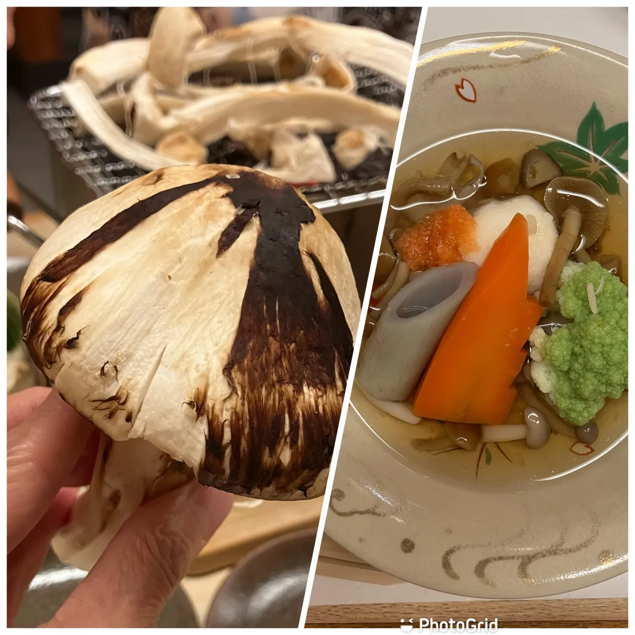 10周年のお祝いと松茸の会