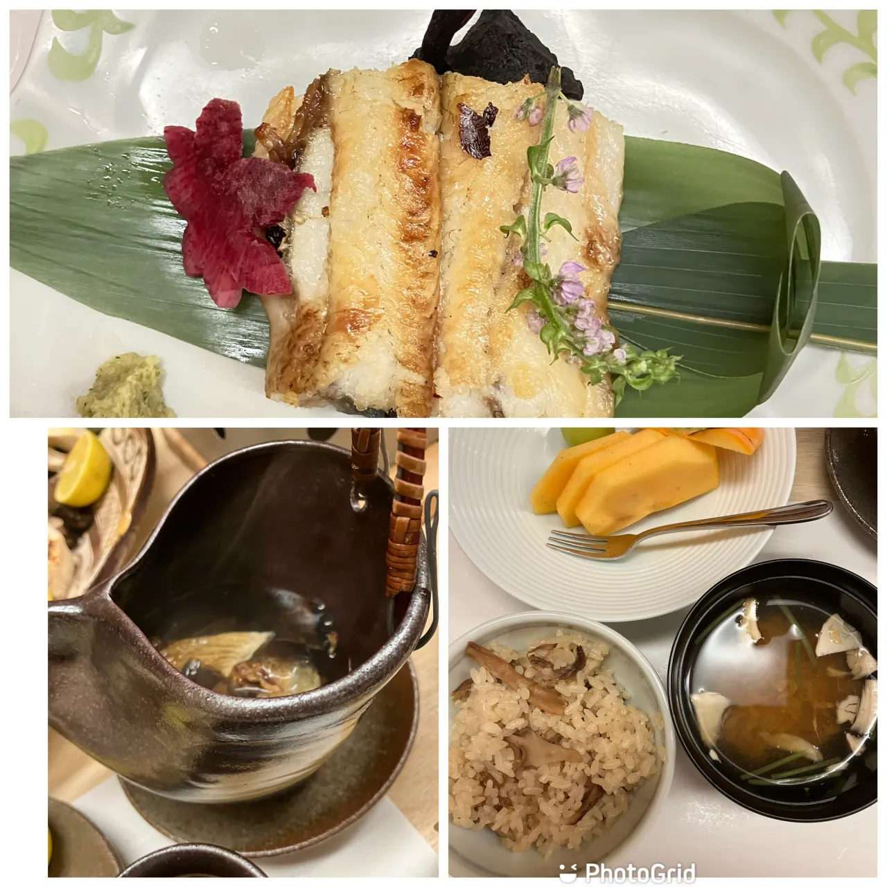 10周年のお祝いと松茸の会